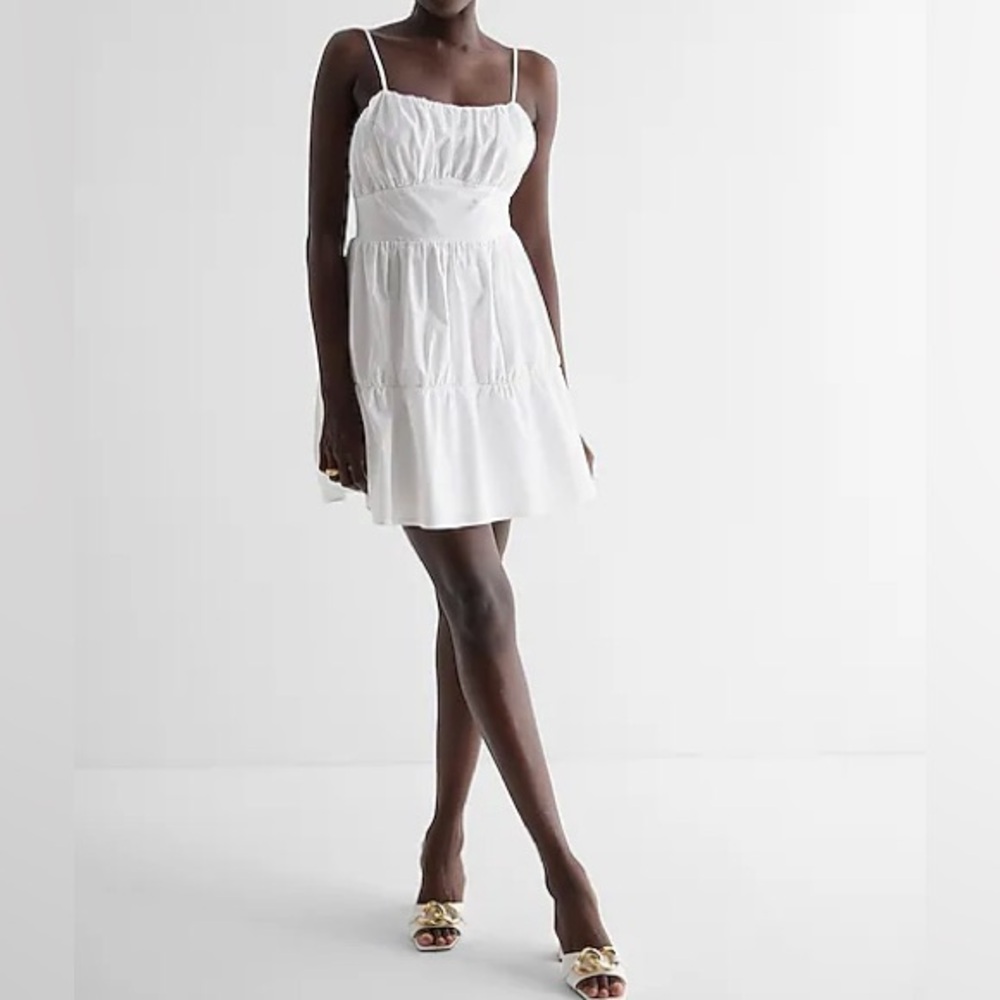 White Express Dress Size Small Brand New
